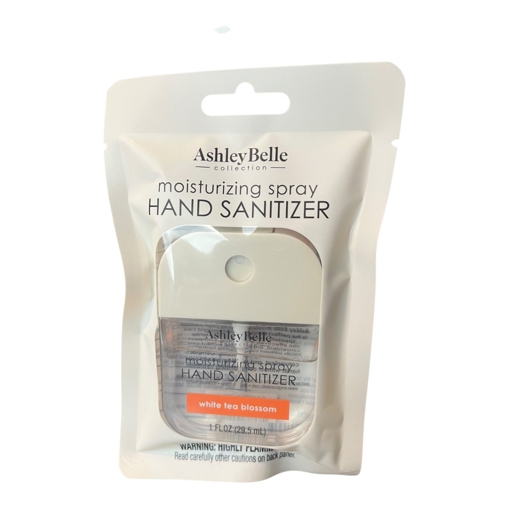 Ashley Belle Moisturizing Spray Hand Sanitizer White Tea Blossom 1 FL OZ